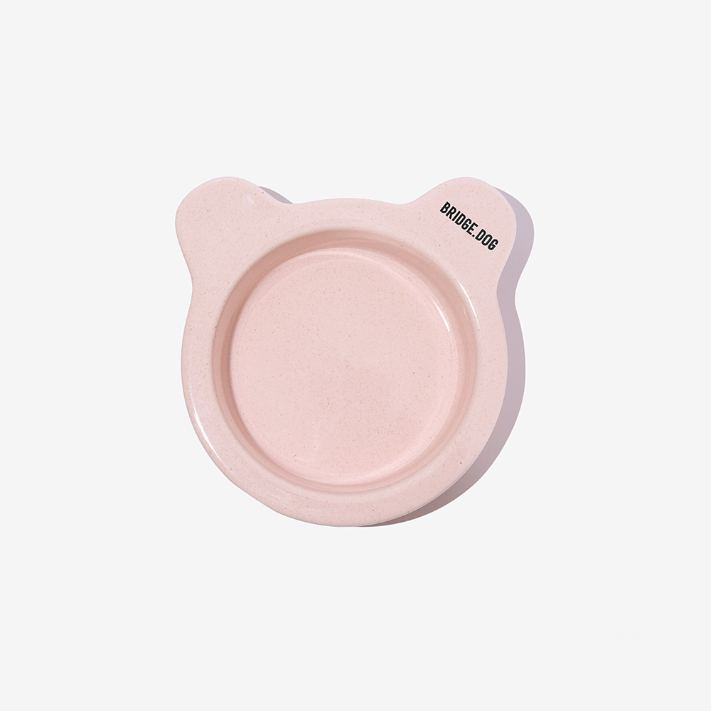 BRIDGE. DOG MINI 泰迪陶瓷碗 (莓果)