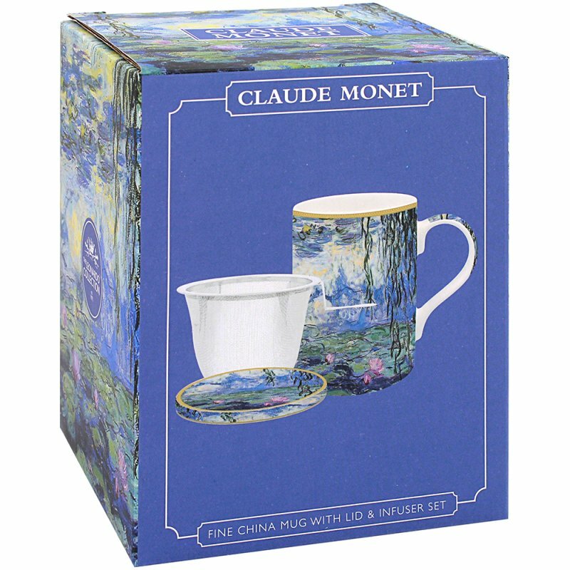 lesserpavey,monet,莫內,馬克杯,馬克杯濾網,濾茶器馬克杯,馬克杯含濾網,隨手泡馬克杯,內湖,換個角度有限公司