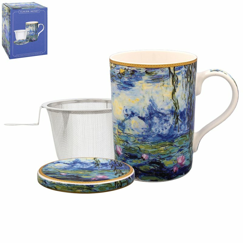 lesserpavey,monet,莫內,馬克杯,馬克杯濾網,濾茶器馬克杯,馬克杯含濾網,隨手泡馬克杯,內湖,換個角度有限公司
