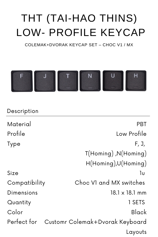 olemak+Dvorak Keycap Set  Choc V1 / MX white