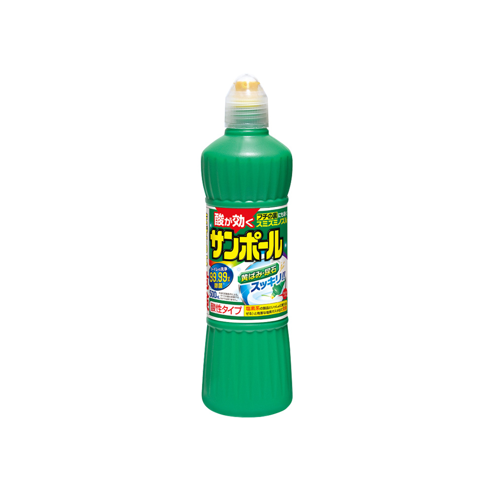 日本金鳥KINCHO SUNPOLE馬桶專用強力去污清潔洗劑500ml