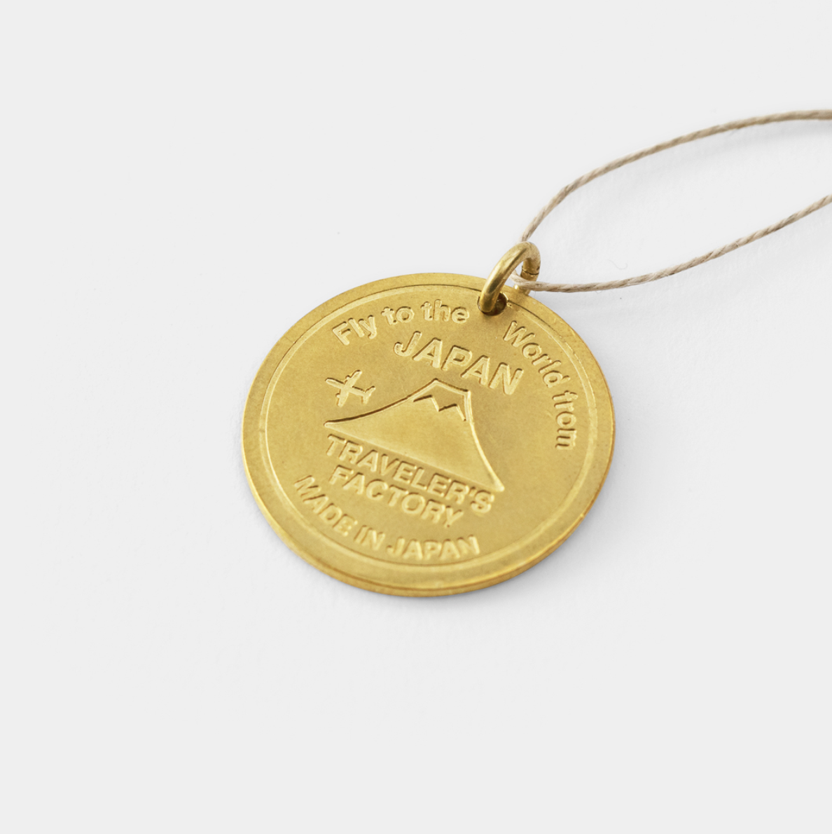 Traveler's Notebook ｜TN 旅人筆記本 黃銅吊飾 （富士山/東京車站）