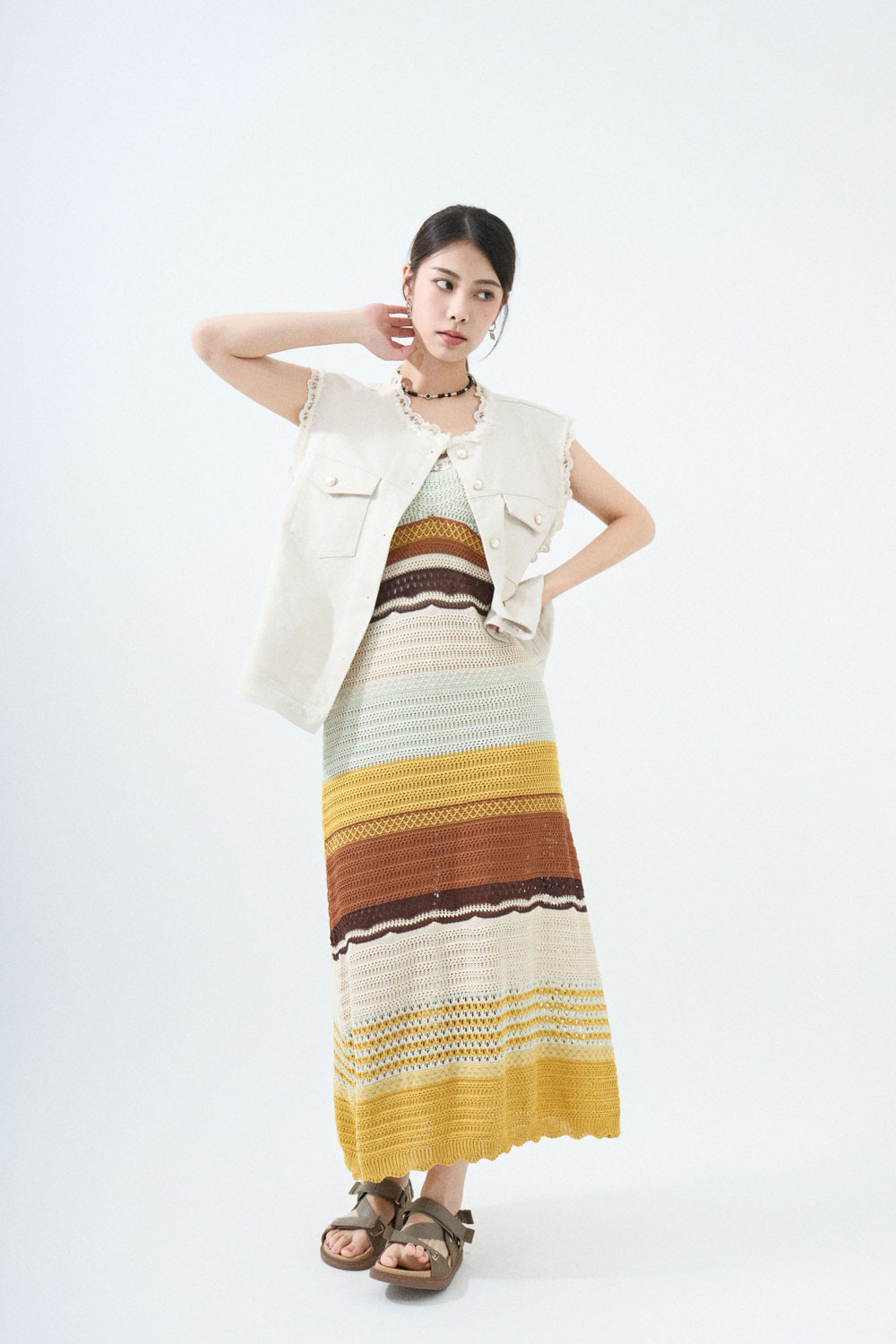 SS25_0129（背心外套＋連身裙）