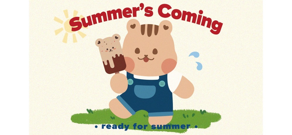 DTD卡通人物夏日冰淇淋T恤🍨