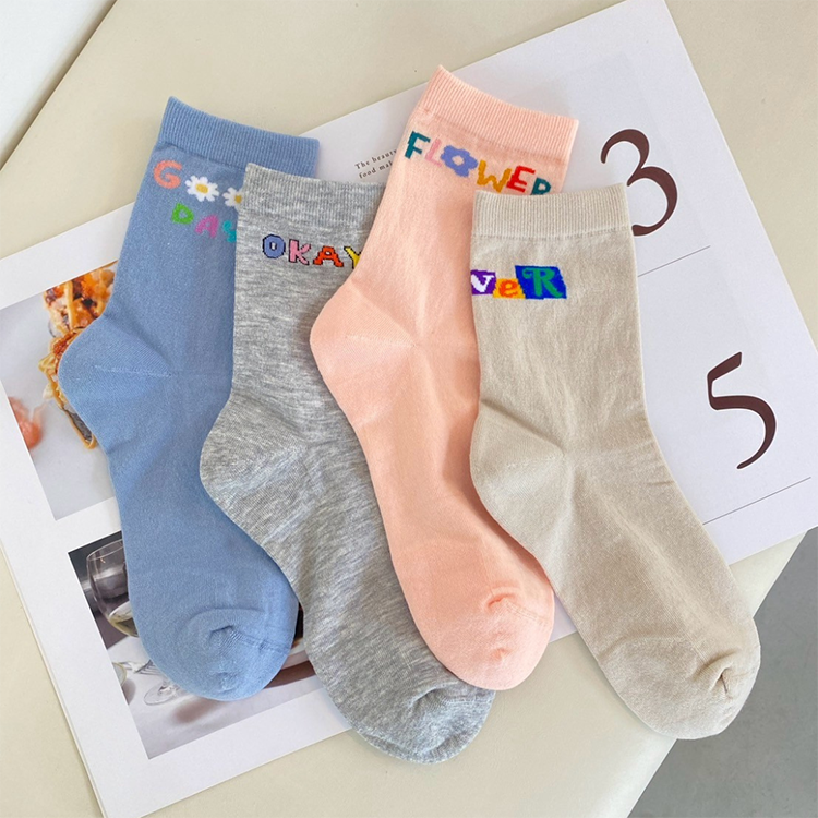 英文字系列女襪