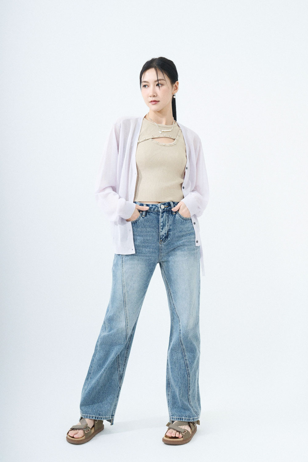 SS25_0130（外套＋上衣＋牛仔褲）