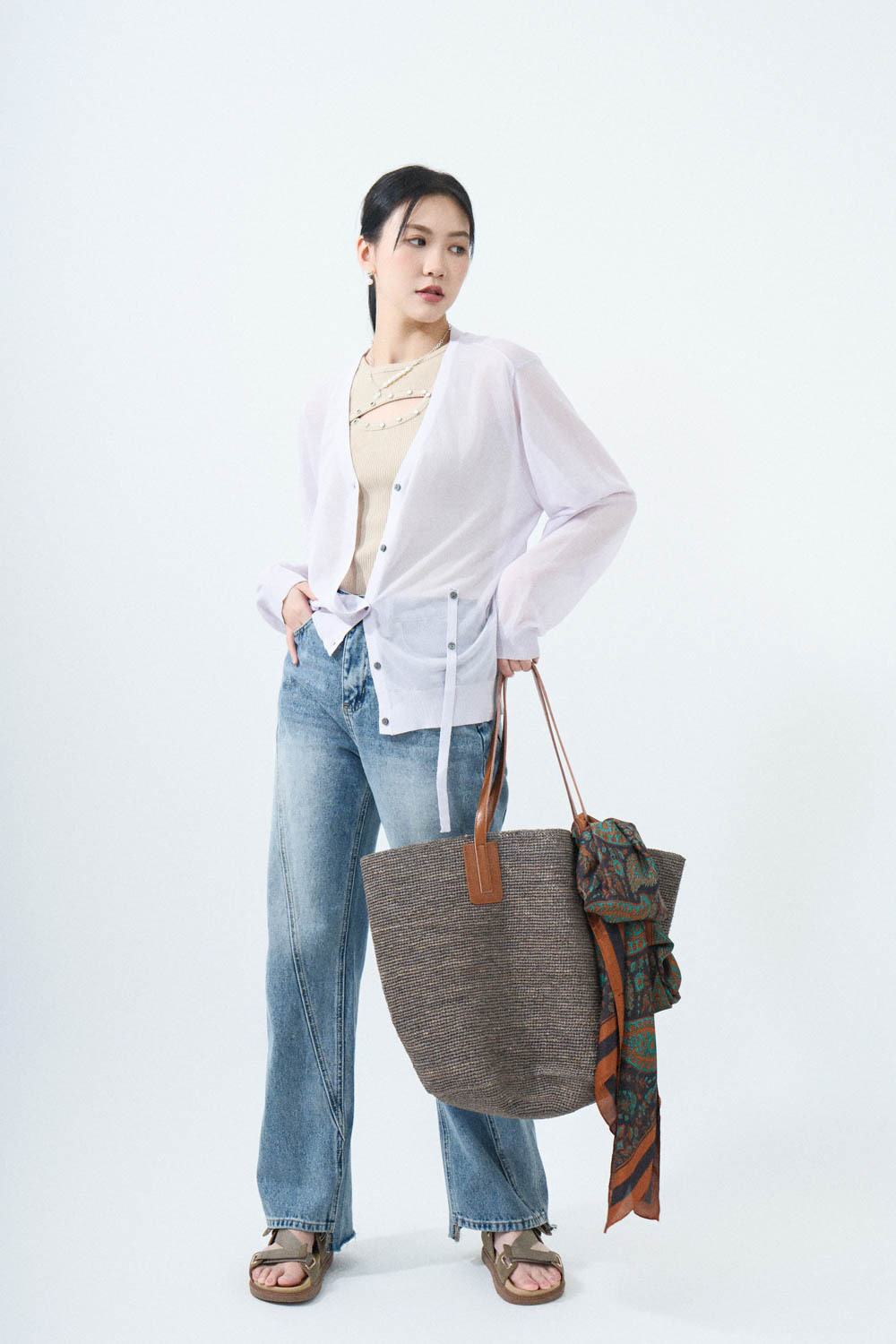 SS25_0130（外套＋上衣＋牛仔褲）