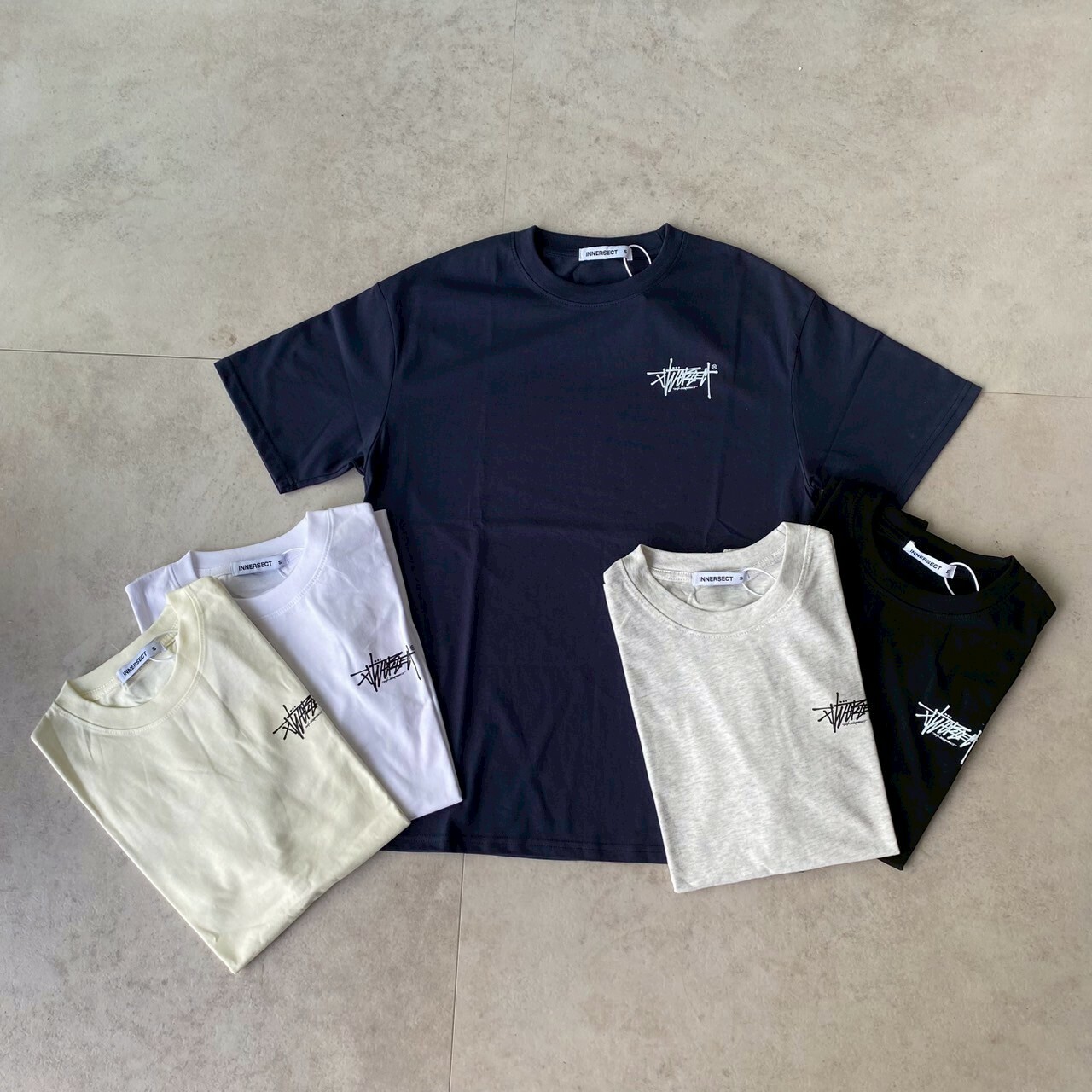 INNERSECT 重磅美式街頭風短T Stussy 平替款 三生萬物 INA25SSTTEZ200