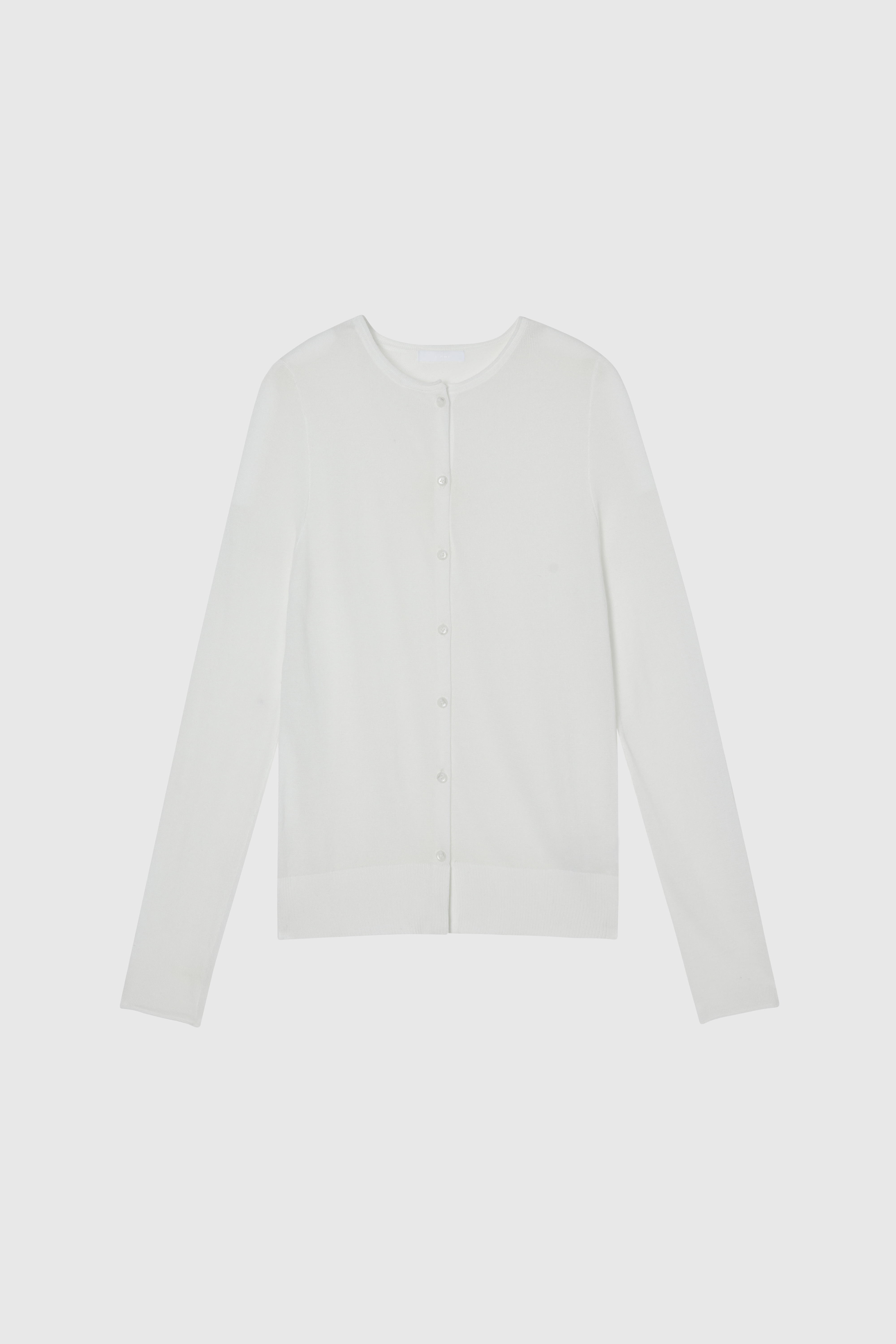 RENE 輕透開襟衫 女（白色）