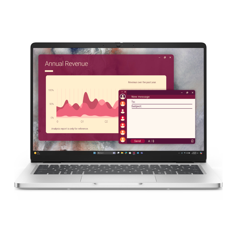 戴爾 DELL PC14250-U5216G512G 14吋商務筆電 Ultra 5 235U/16G/512GSSD/W11P