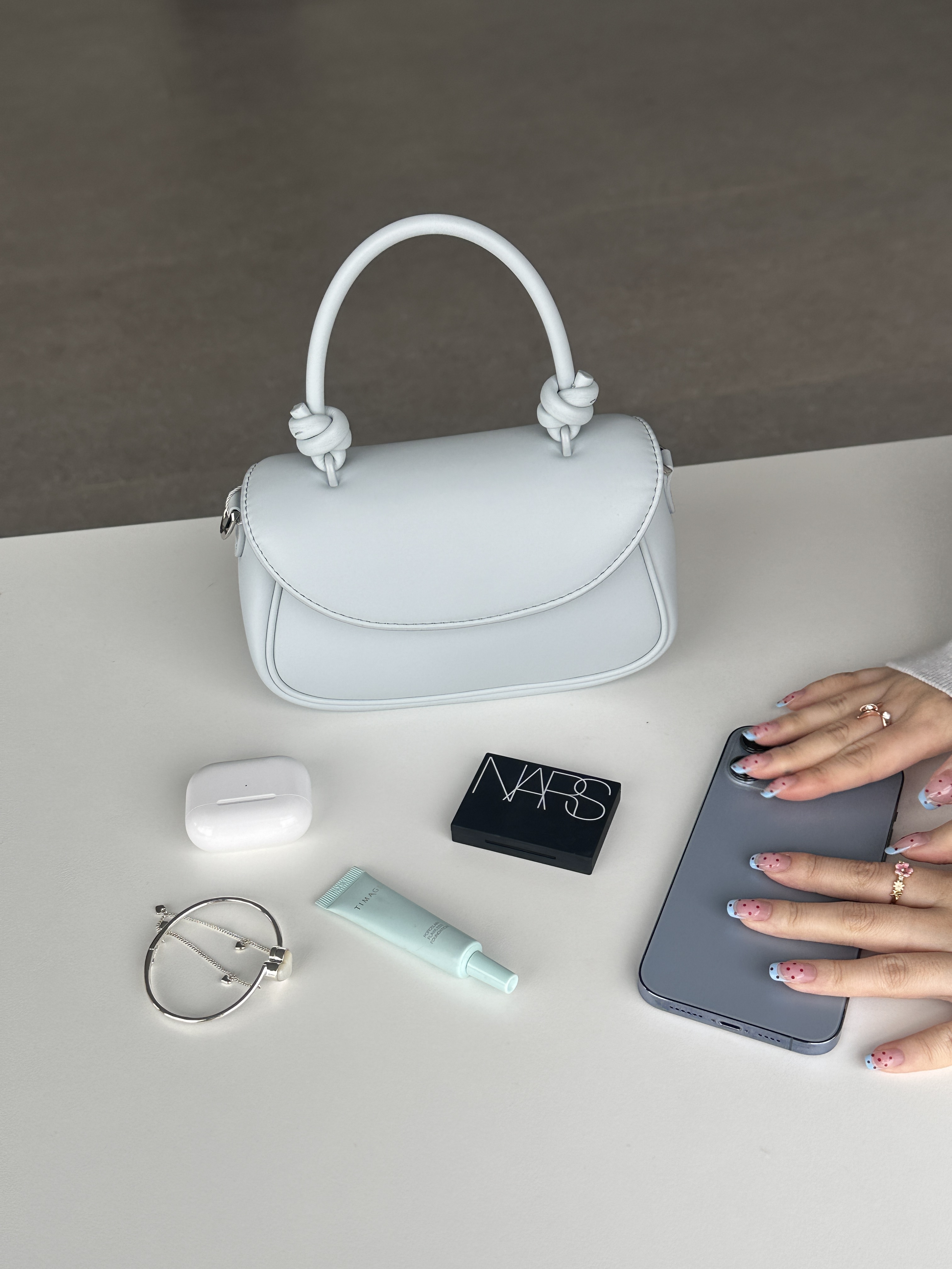 Charles & Keith Sammie 掀蓋手提包 小CK 波士頓包 手提包 側背包 / 預購