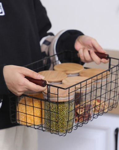 《5905》簡約風不鏽鋼收納籃