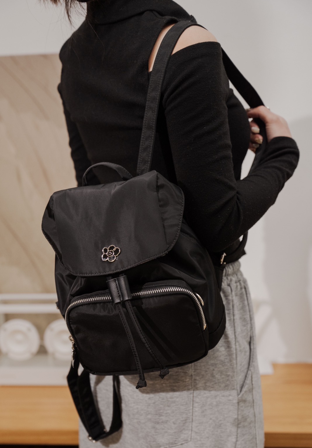 【現貨】WACKY WILLY 束口立體LOGO後背包 3色 WA2501BP53