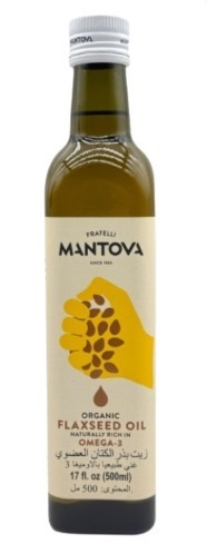 N1: Mantova 100% 有機冷壓亞麻籽油500ml