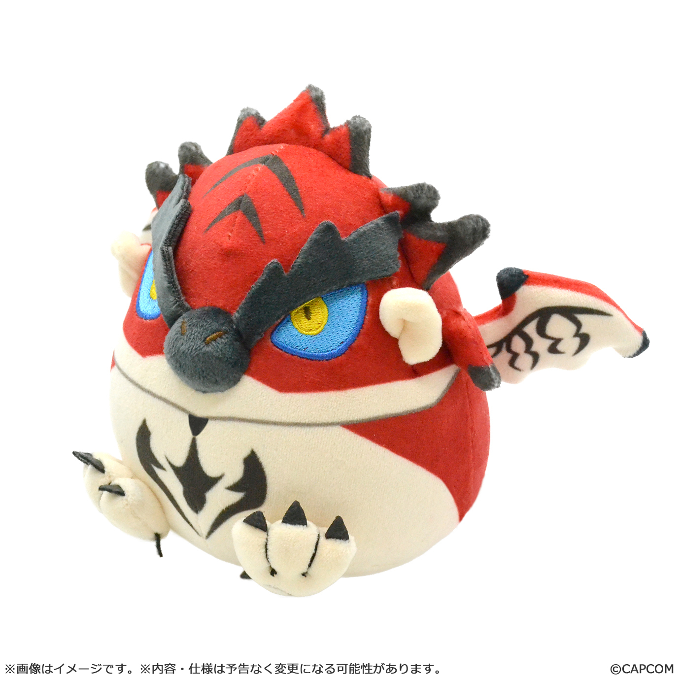 「ACG.GO」「預購」Capcom Monster Hunter Fluffy Eggshaped Plush Mini 雄火龍/迅龍/雷狼龍 公仔