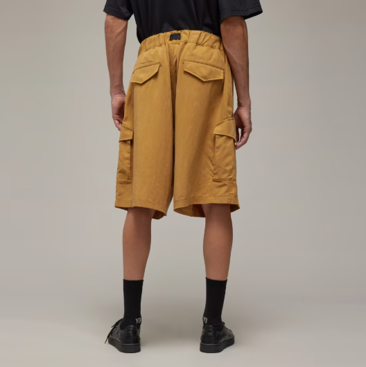 【 Y-3 WASH TW SHORTS 短褲 - 土棕 】