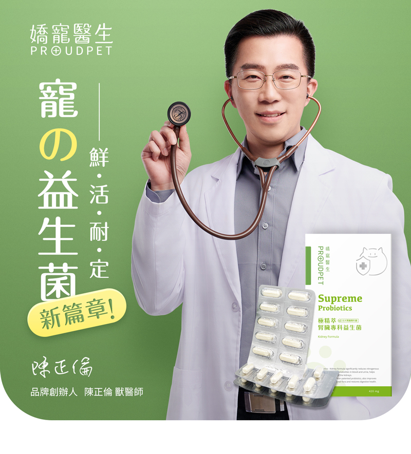 獸醫推薦使用貓咪腎臟益生菌產品