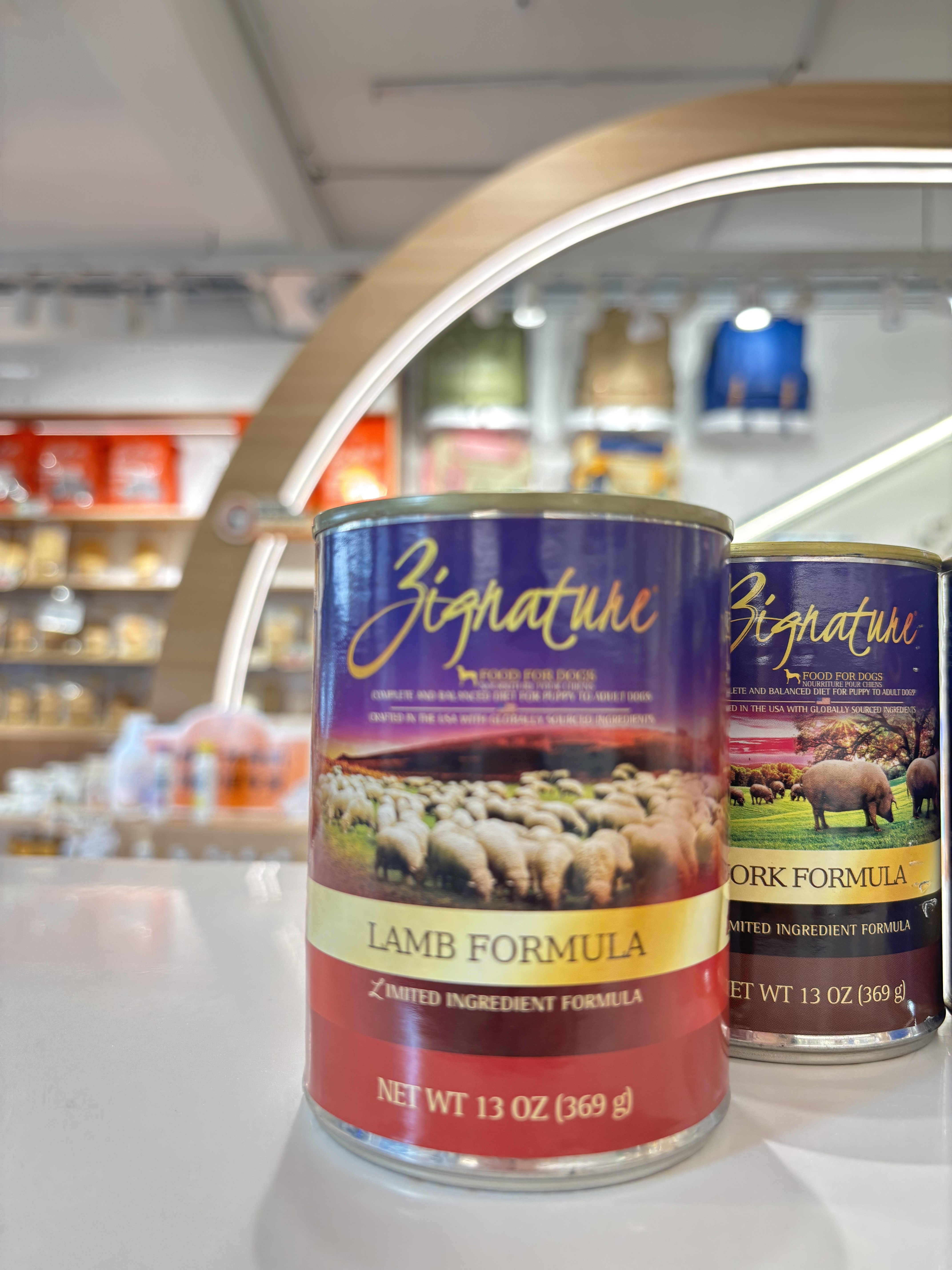 ZIGNATURE DOG CANNED FOOD 369G