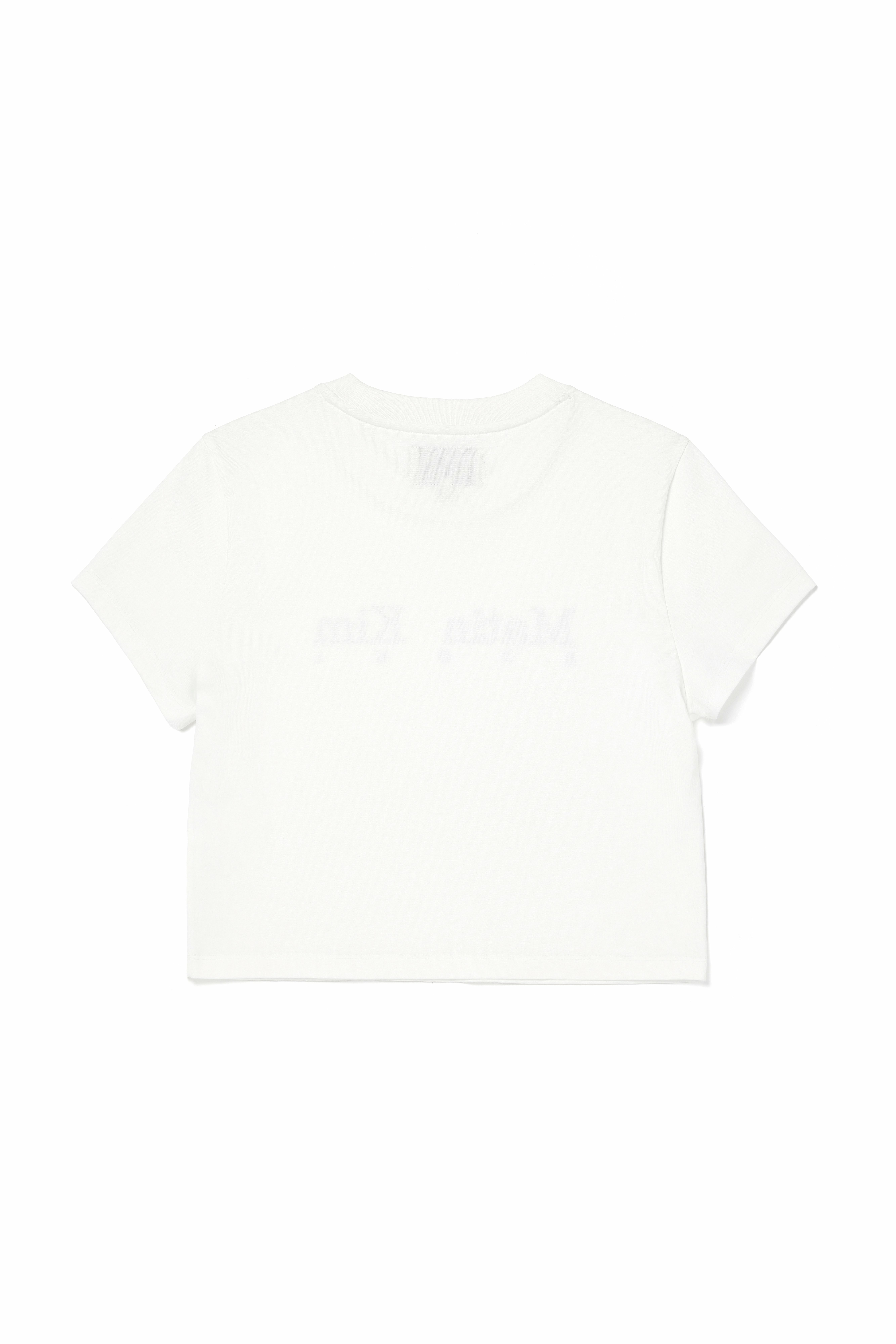 首爾LOGO短版上衣 白色