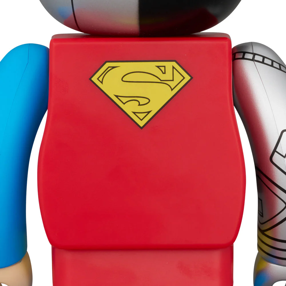 『RETURN OF SUPERMAN』CYBORG SUPERMAN 100％ & 400％ BE@RBRICK