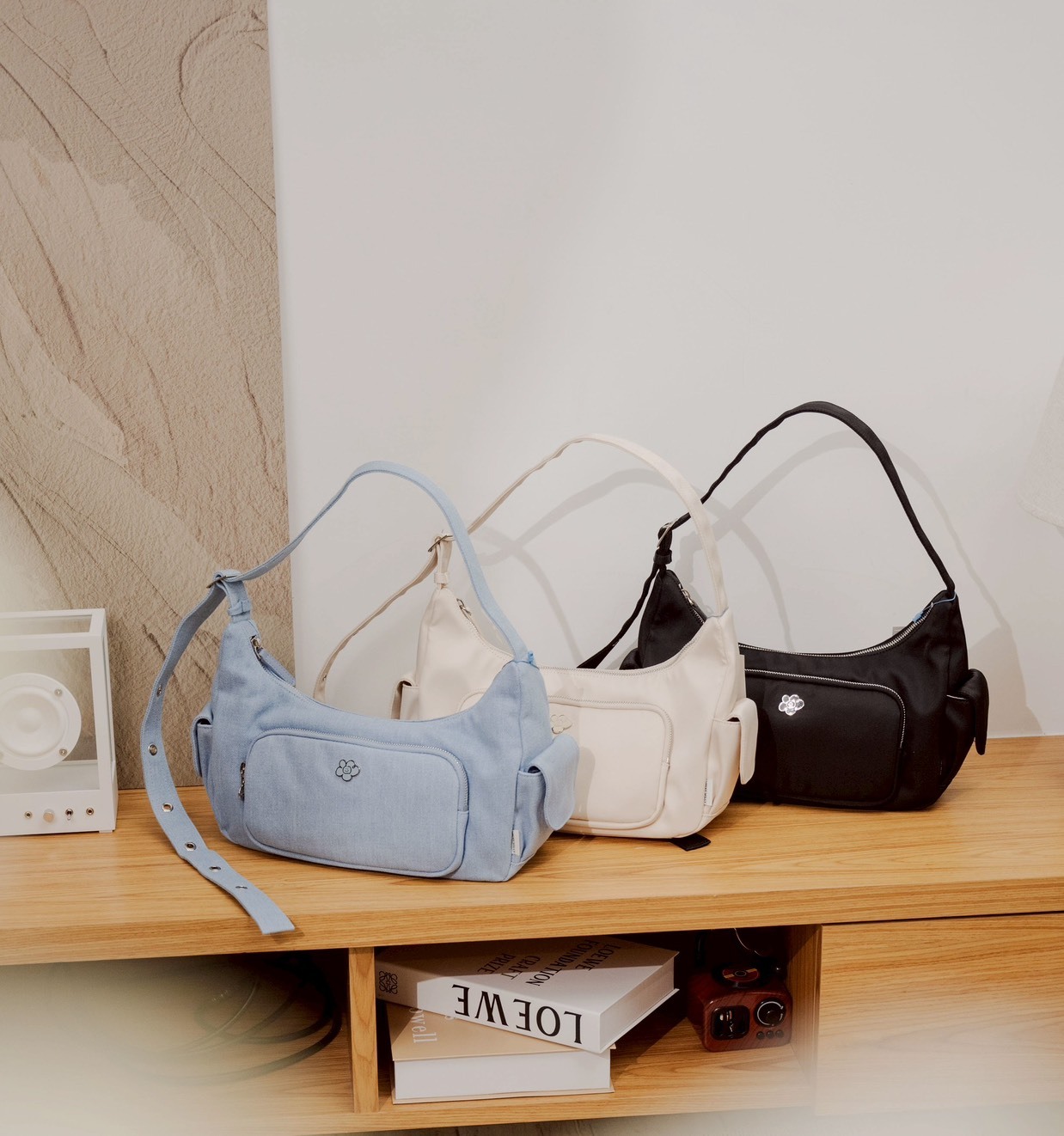 【現貨】WACKY WILLY 立體LOGO 可調節側背包 3色 WA2501BG54