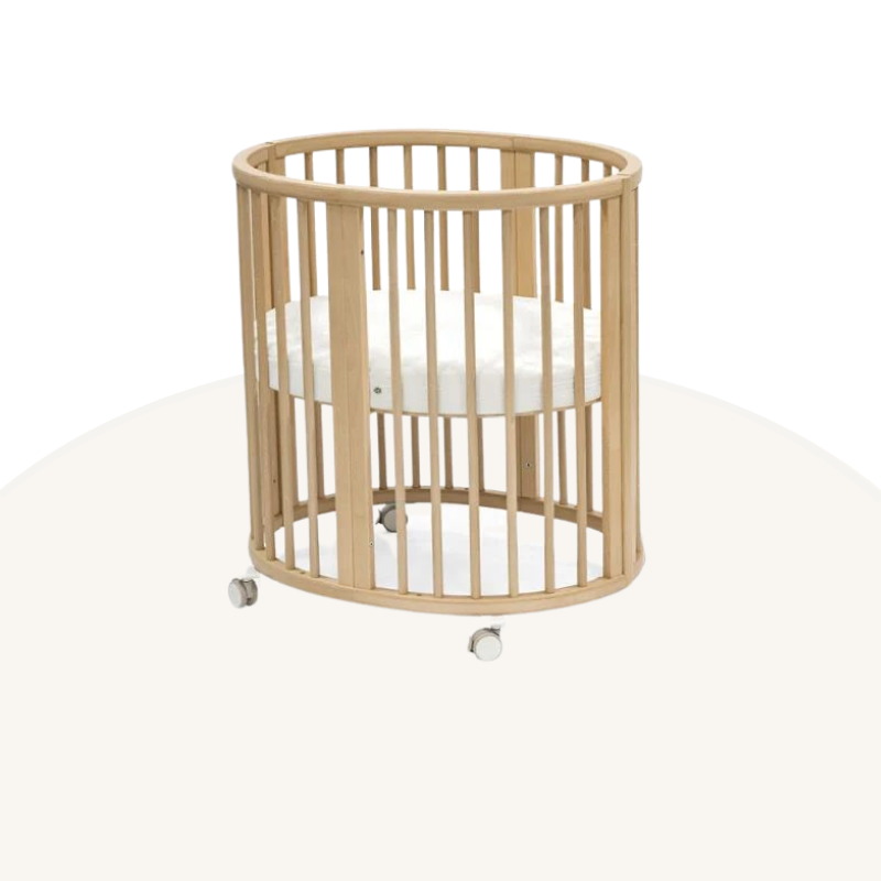 Stokke - Sleepi™ V3橢圓形迷你嬰兒床2件套