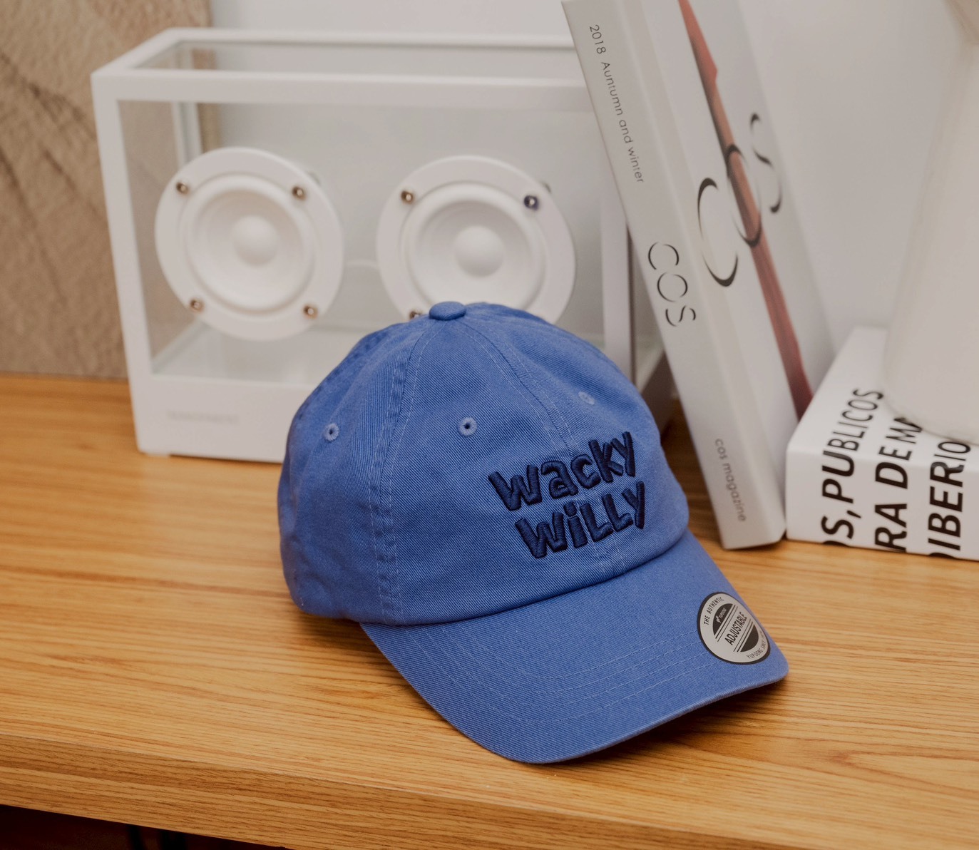 【現貨】WACKY WILLY 刺繡字母LOGO 皮扣老帽 4色 WA2501CA03