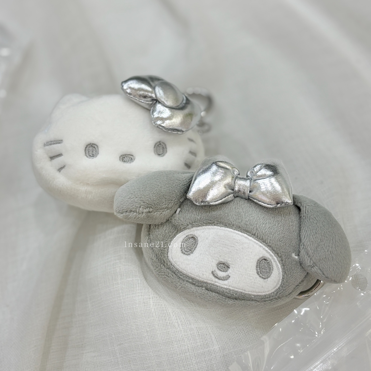 SANRIO 三麗鷗 銀色錢包 收納 裝飾 韓國限定 帕恰狗 大耳狗 酷洛米 HELLO KITTY