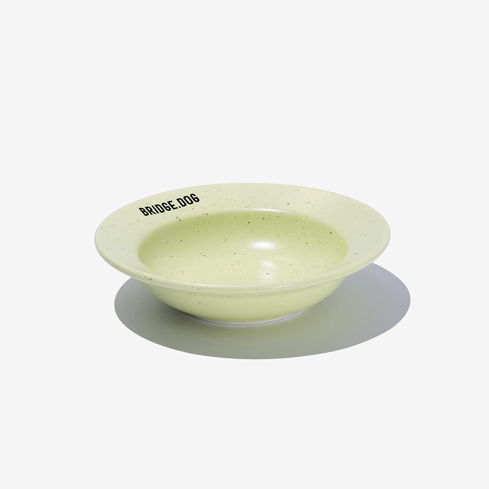 BRIDGE.DOG TOY  餅乾霧面飛碟碗 (綠)