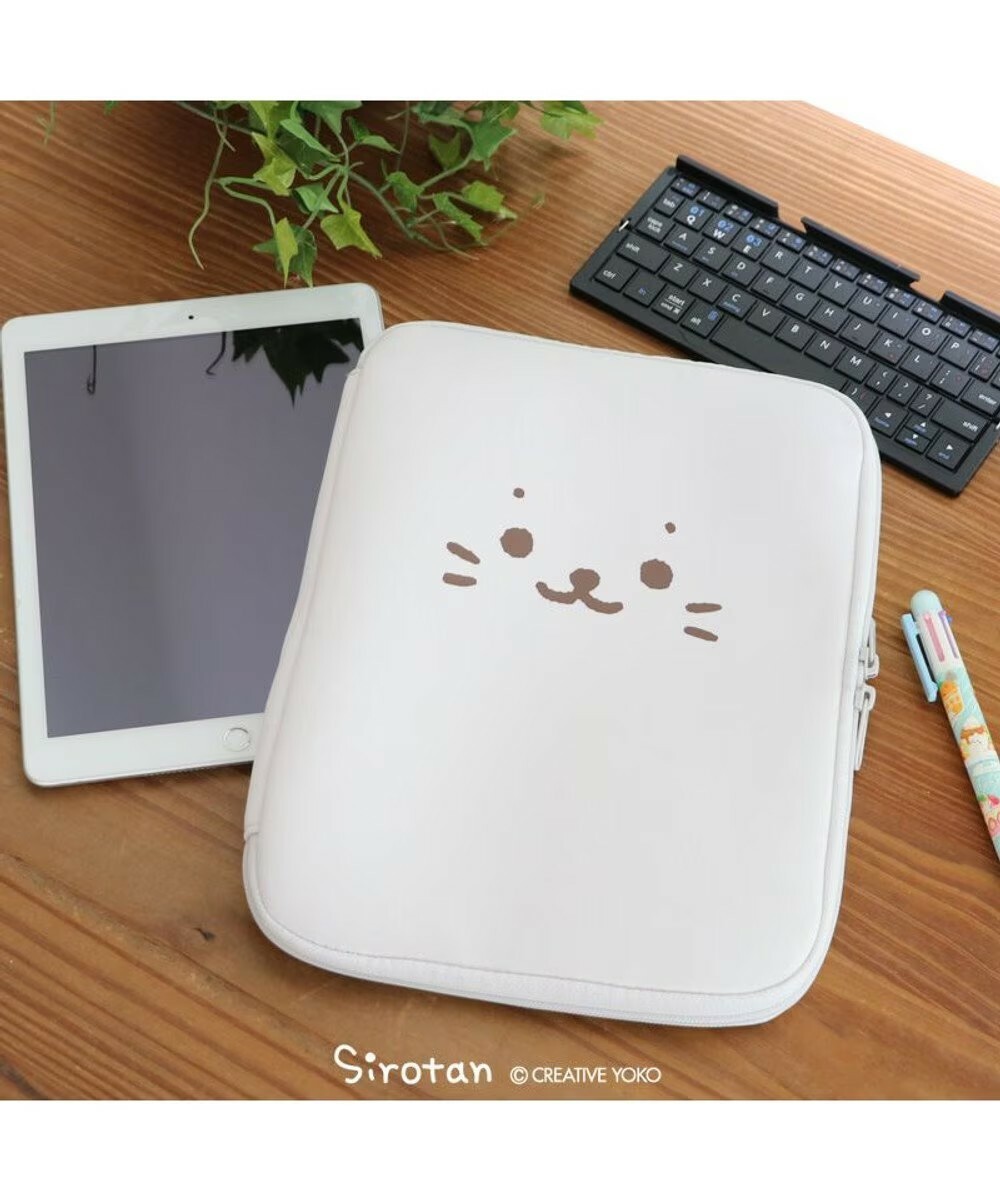 Sirotan 平板收納包 小白大臉造型