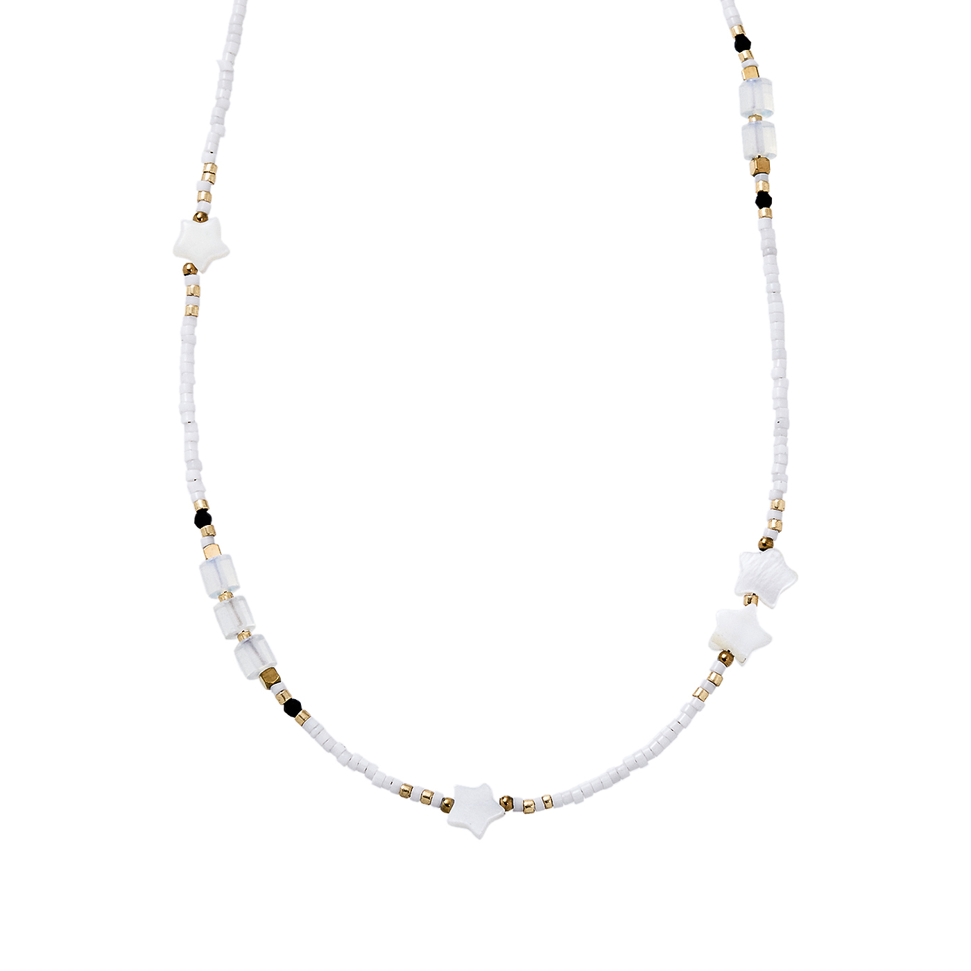 鋼飾,串珠,鎖骨鍊,平價飾品