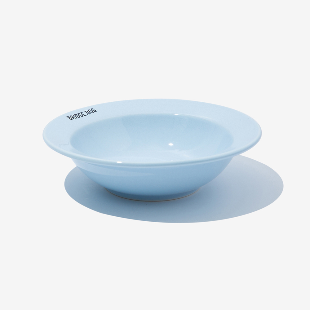 BRIDGE. DOG MINI  亮面飛碟碗 (天藍)