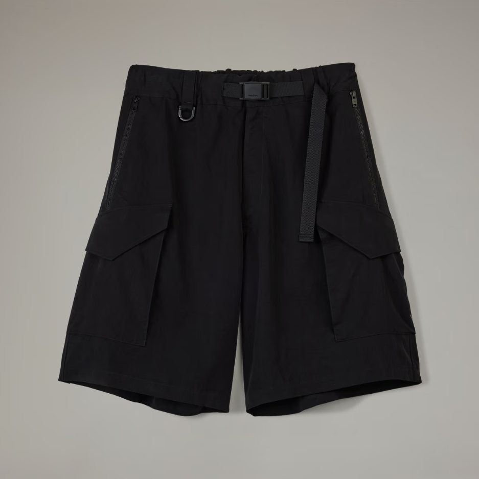 【 Y-3 WASH TW SHORTS 短褲 - 黑 】