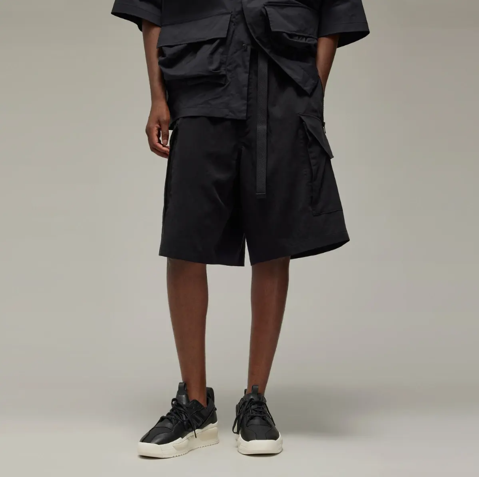 【 Y-3 WASH TW SHORTS 短褲 - 黑 】