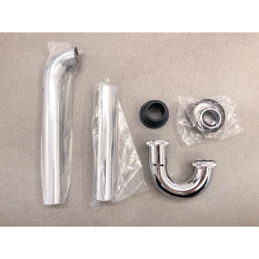 SPOUT｜面盆龍頭專用P管 歐規硬管 歐規排水管 壁排P管