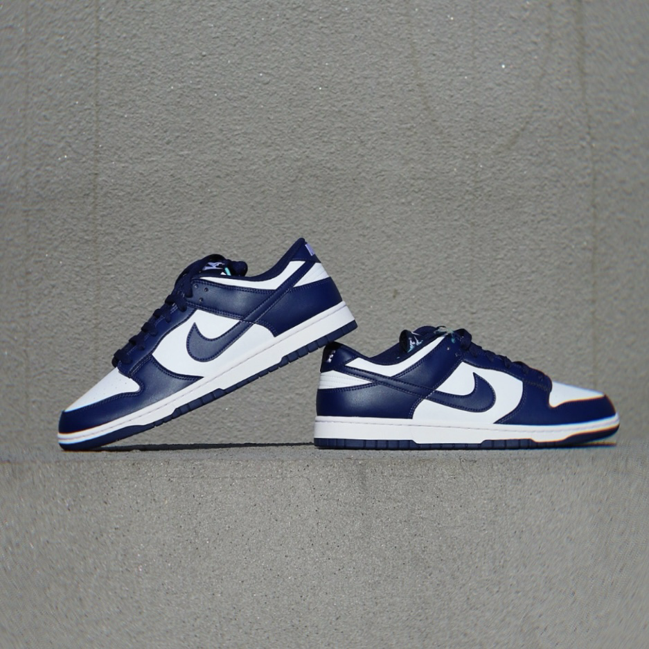 Nike Dunk Low Midnight Navy 午夜藍 深藍 海軍藍 透氣 低筒休閒鞋