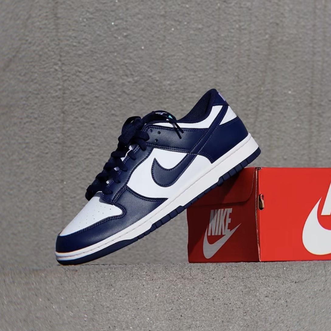Nike Dunk Low Midnight Navy 午夜藍 深藍 海軍藍 透氣 低筒休閒鞋