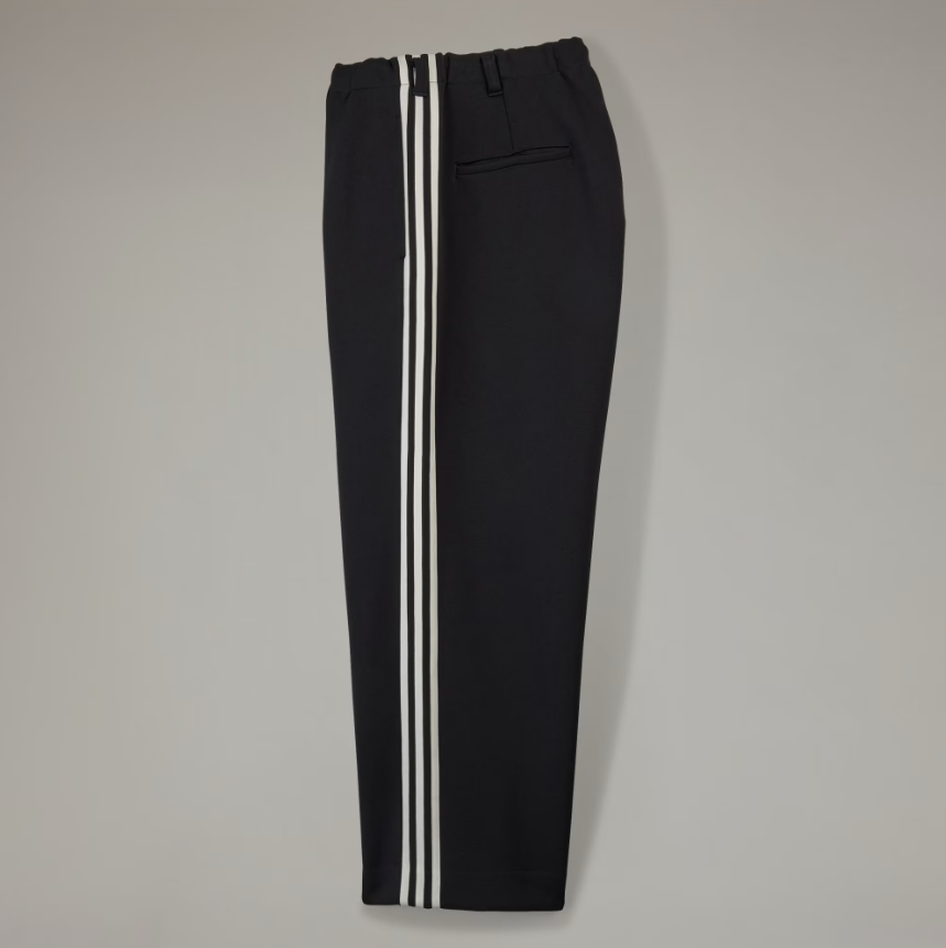 【 Y-3 3S STR TRACK PT 寬長褲 - 黑 】