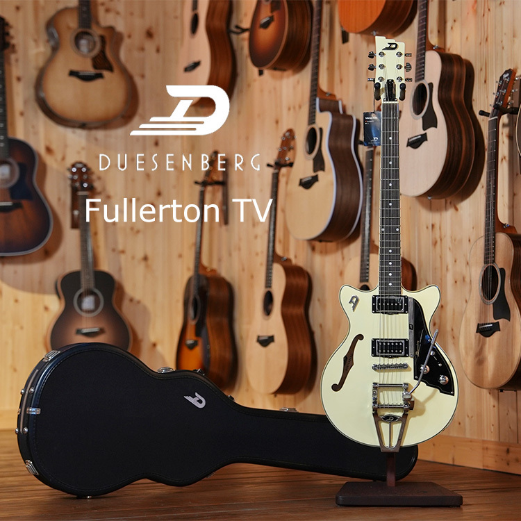 Duesenberg 德國 Fullerton TV 電吉他 復古白 DBEG-DTV-VW-P