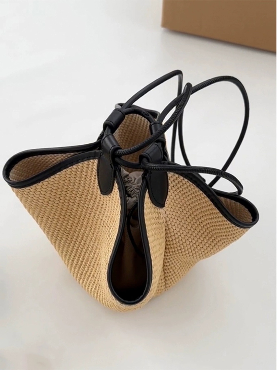 拉菲草編織 單肩/手提草編包