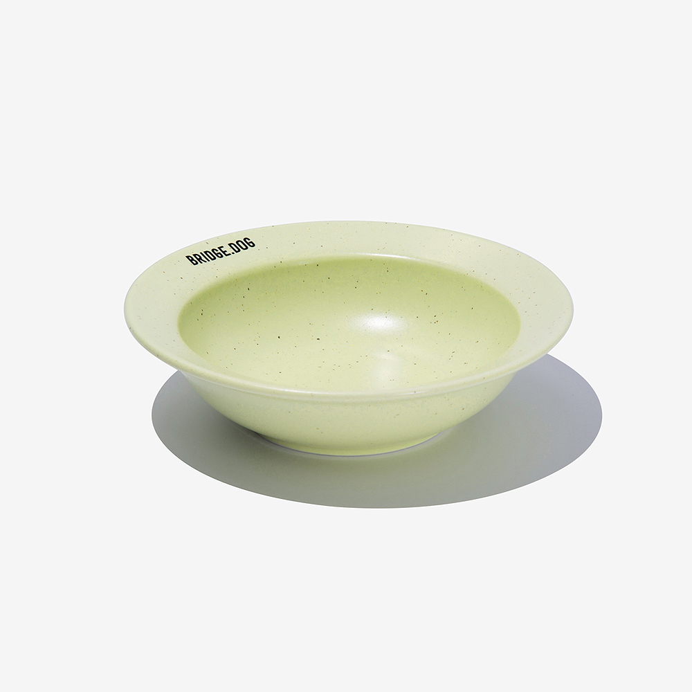 BRIDGE.DOG MINI  餅乾霧面飛碟碗 (綠)