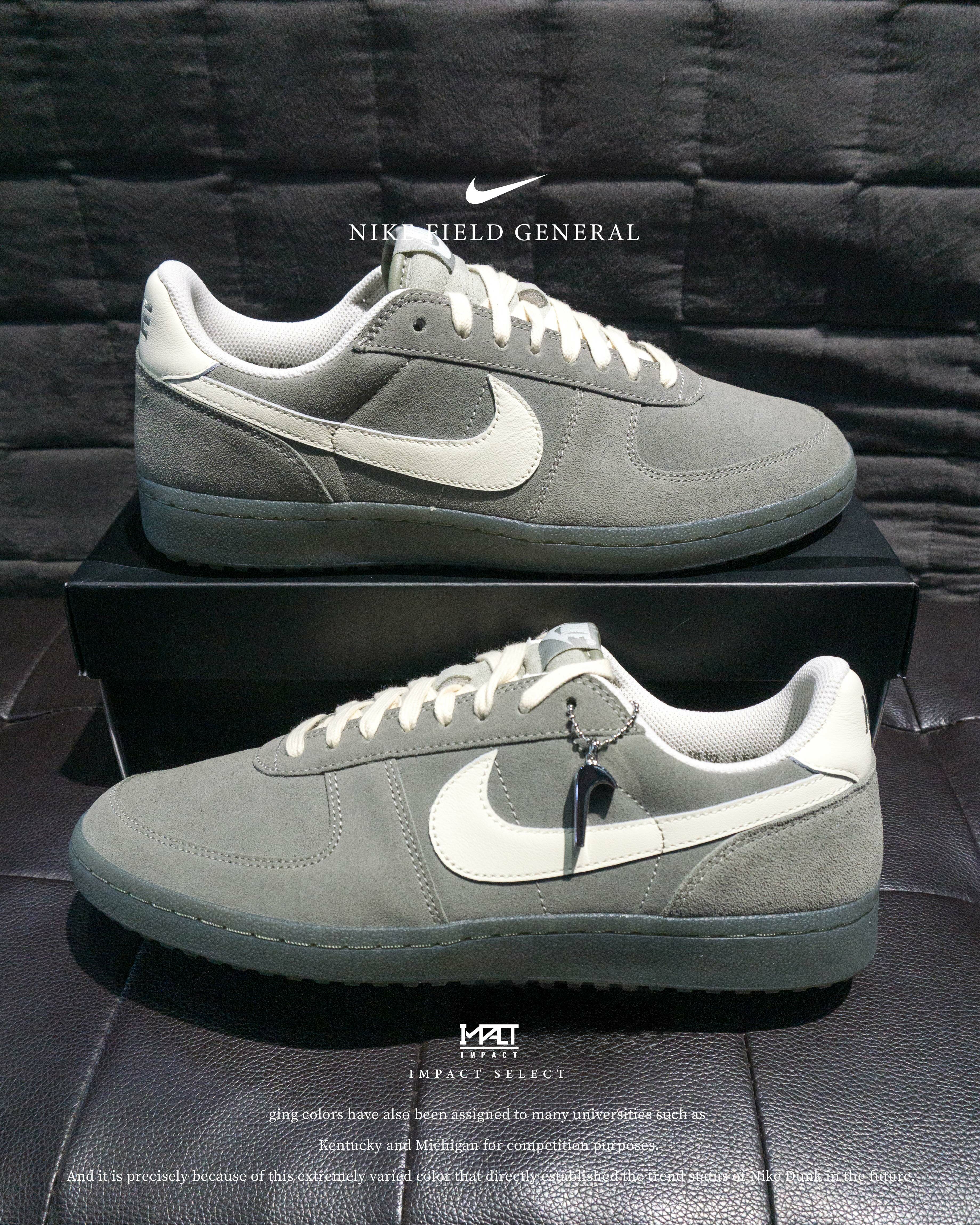 Nike Field General 淺軍綠 麂皮 德訓鞋 男款 IF0666-300