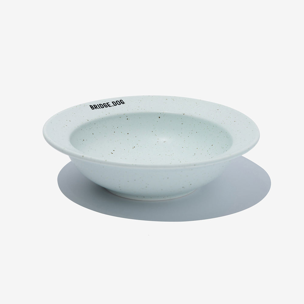 BRIDGE.DOG MINI  餅乾霧面飛碟碗 (薄荷)