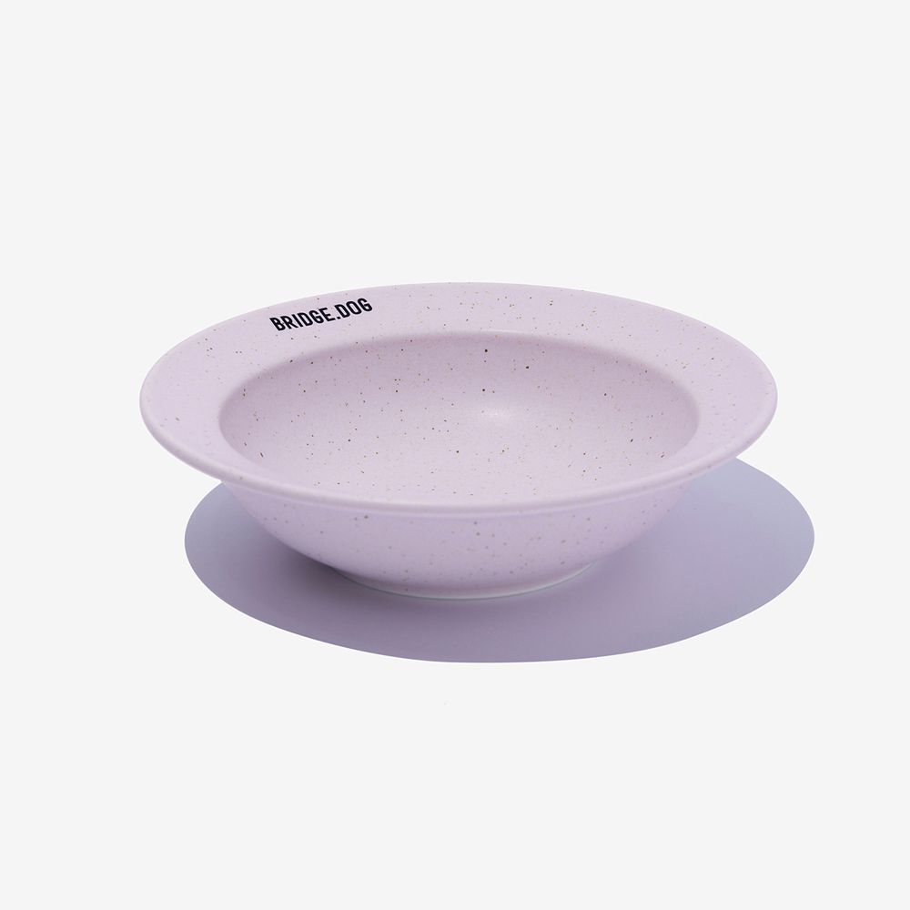 BRIDGE.DOG MINI  餅乾霧面飛碟碗 (紫)