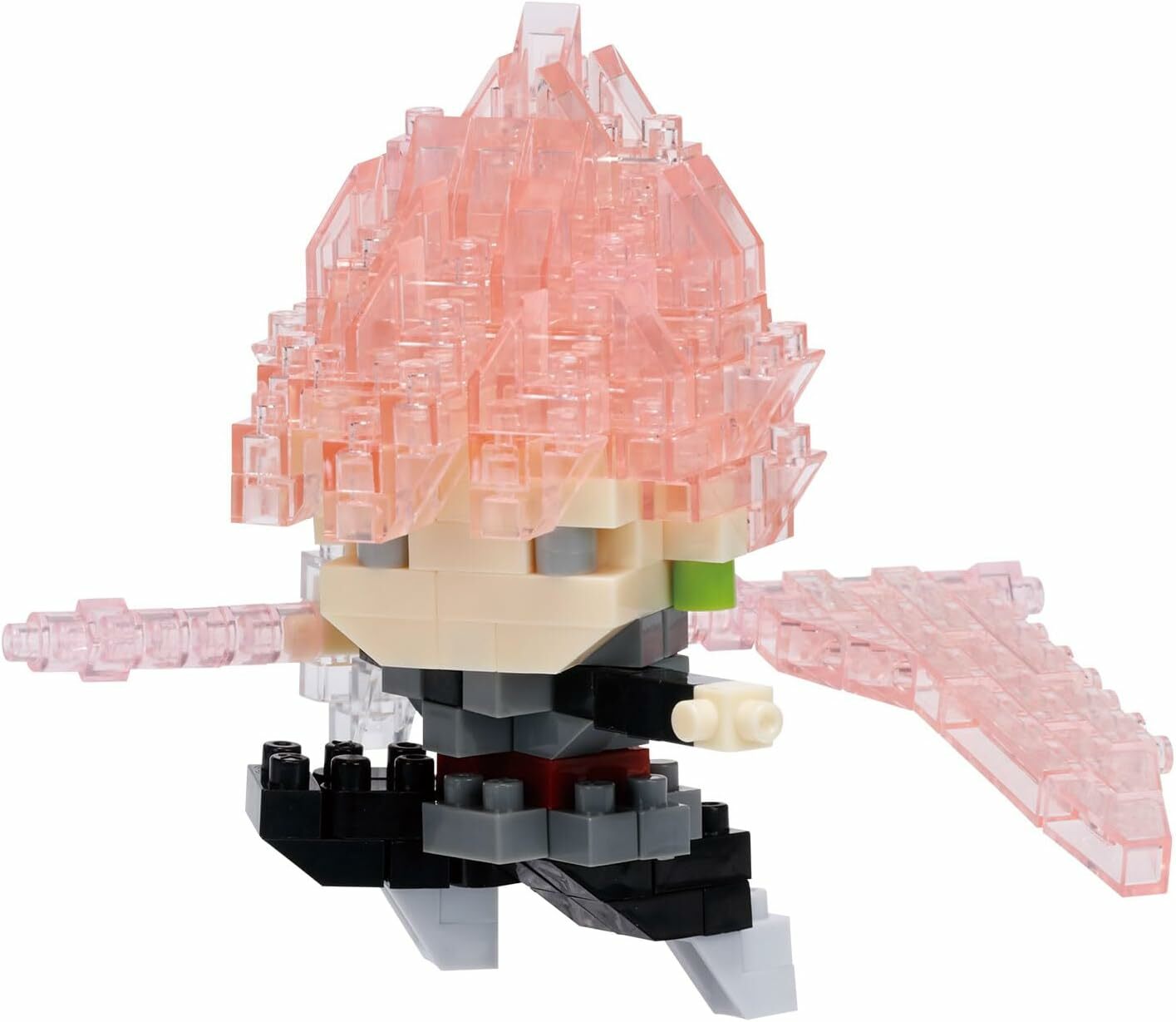 Nanoblock 迷你積木 NBDB_019 七龍珠超 黑悟空 超級賽亞人桃紅