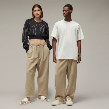 【 Y-3 3S STR TRACK PT 寬長褲 - 奶茶 】