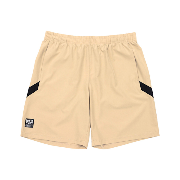 EVERLAST 短褲 卡其色 平織 彈性 運動短褲 男 4221152032