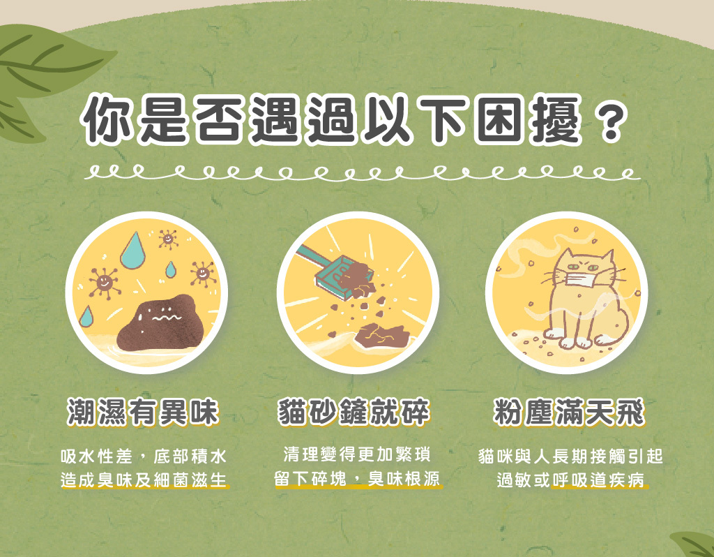 《箱購免運》 飼糧倉 | 茶米砂 益生箘除臭 2.5kg*6包