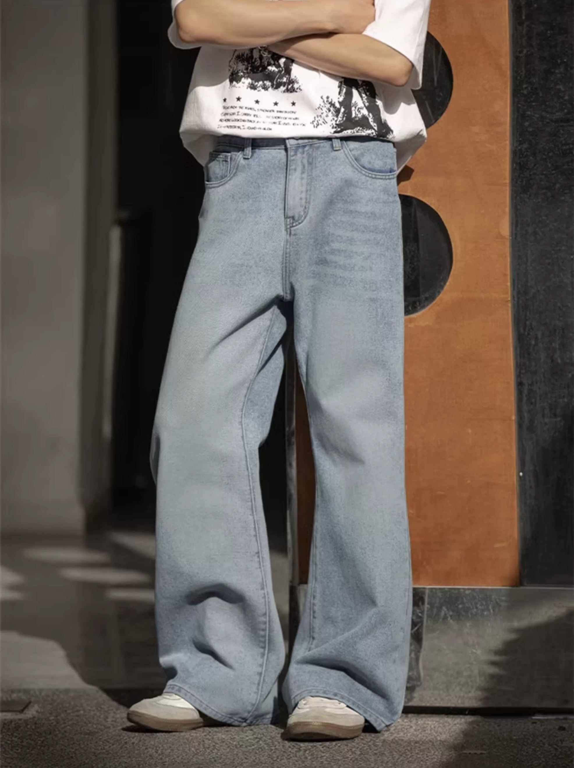 Doupicks 微喇叭水洗牛仔褲 日系選品