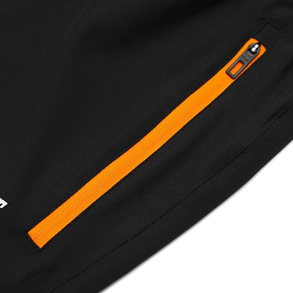 EVERLAST 短褲 黑橘 拉鍊 運動短褲 男 4221152120